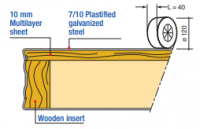 Epta Misa 100mm vloerpaneel 1200 x 2800mm